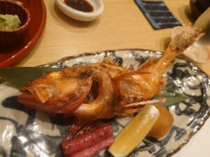 アカムツの塩焼き
